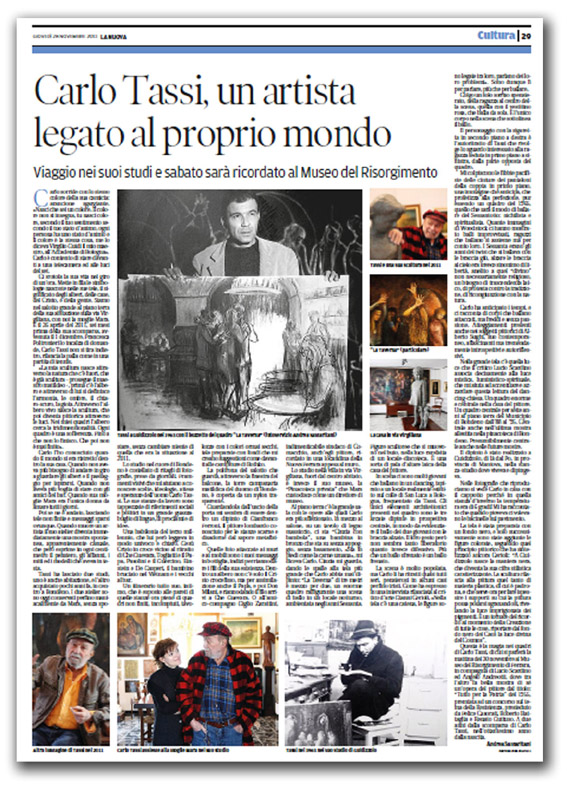 2013 11 28 La Nuova Ferrara Carlo Tassi